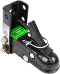 Adjustable Cast Trailer Coupler 15000lbs with Channel and Fasteners O57018