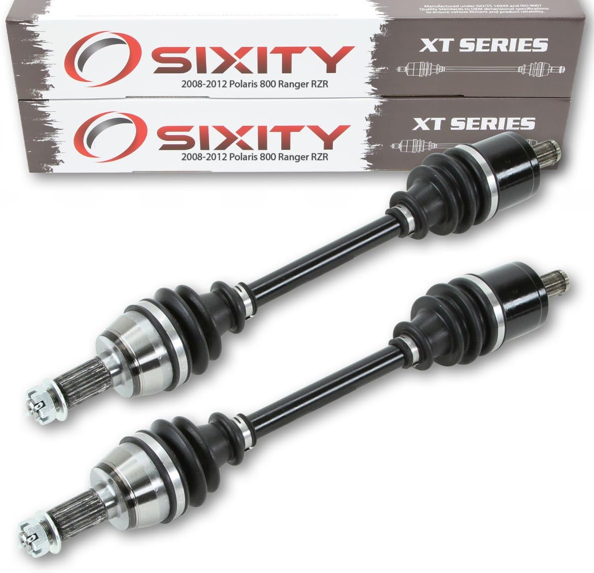Front Left Right Axles XT Pair Complete Side D13283