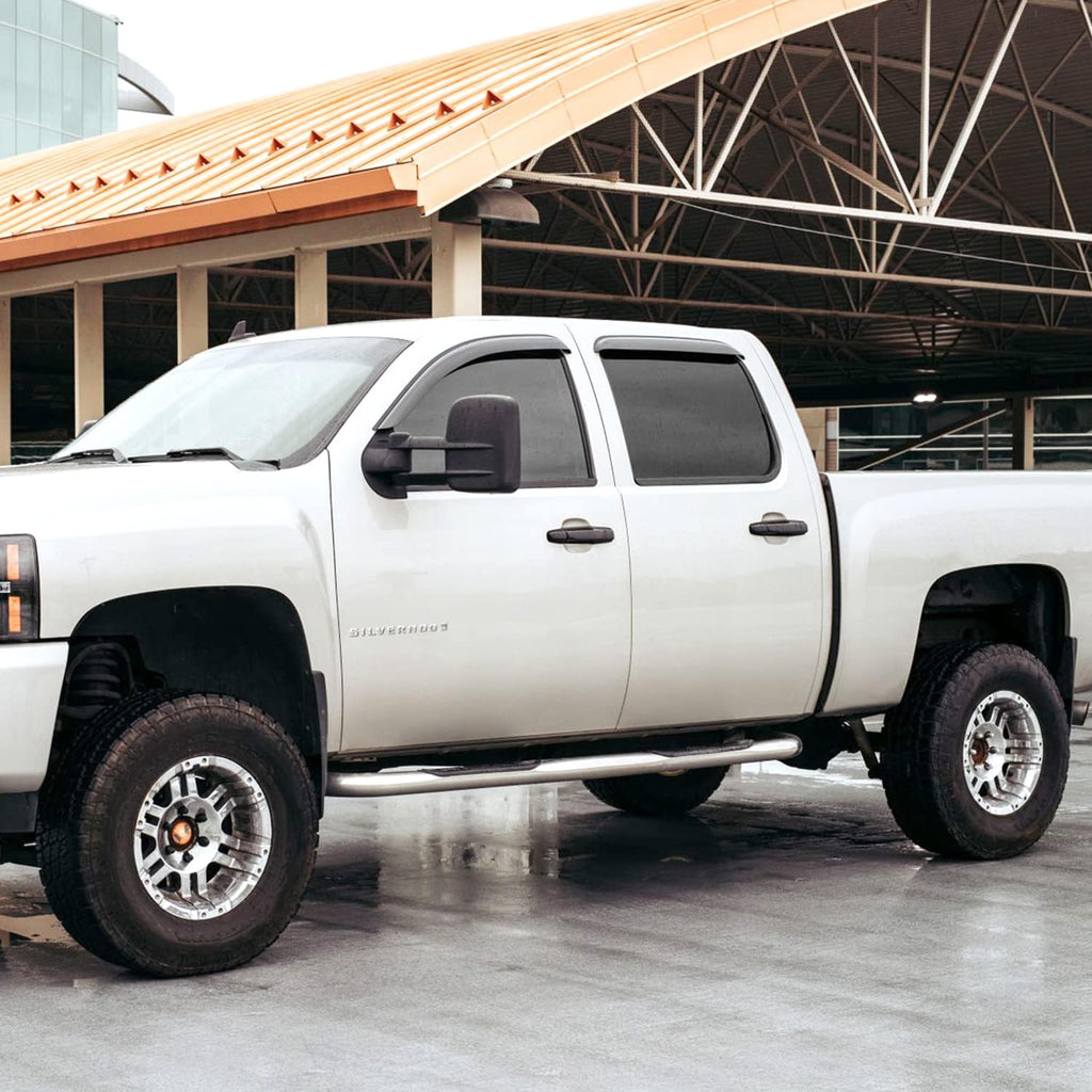 4pcs Tape-on Window Deflectors for GMC Sierra 1500 Crew Cab Y546876