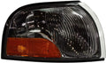 Passenger Side Corner Light for Nissan Quest 1999-2002, Clear & Amber Lens, Pack of 2 T951514