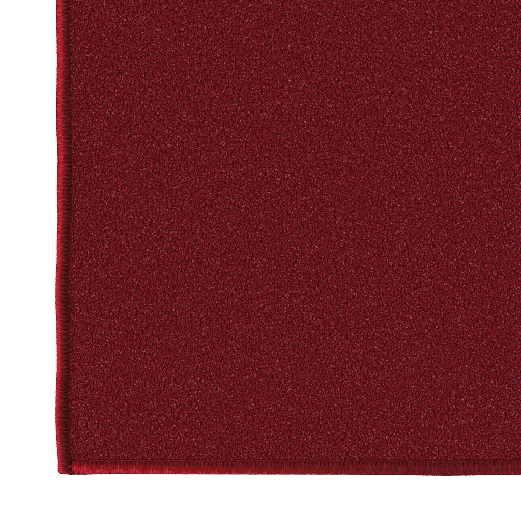 Red Non-Slip Rubberback Runner Rug, 1'10" x 12' L333