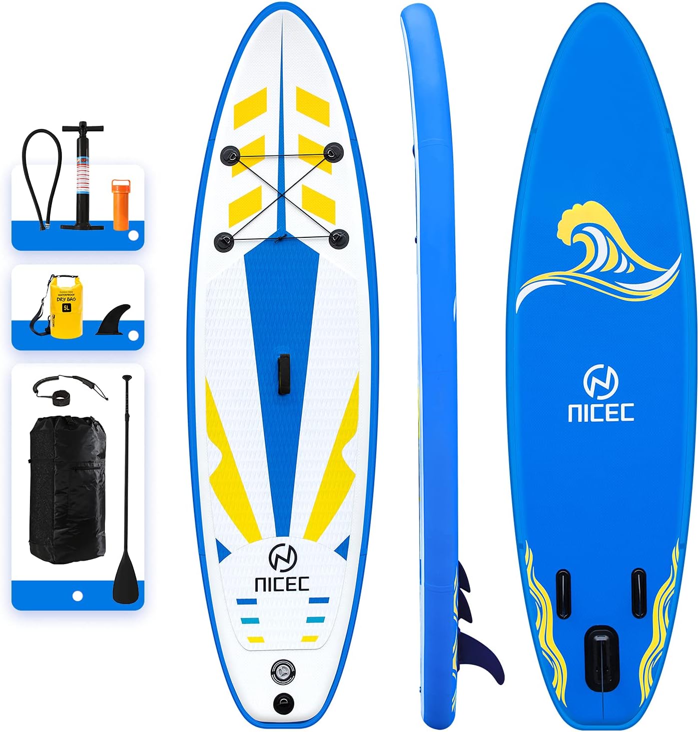 Inflatable Stand Up Paddle Board with Carry Bag C674
