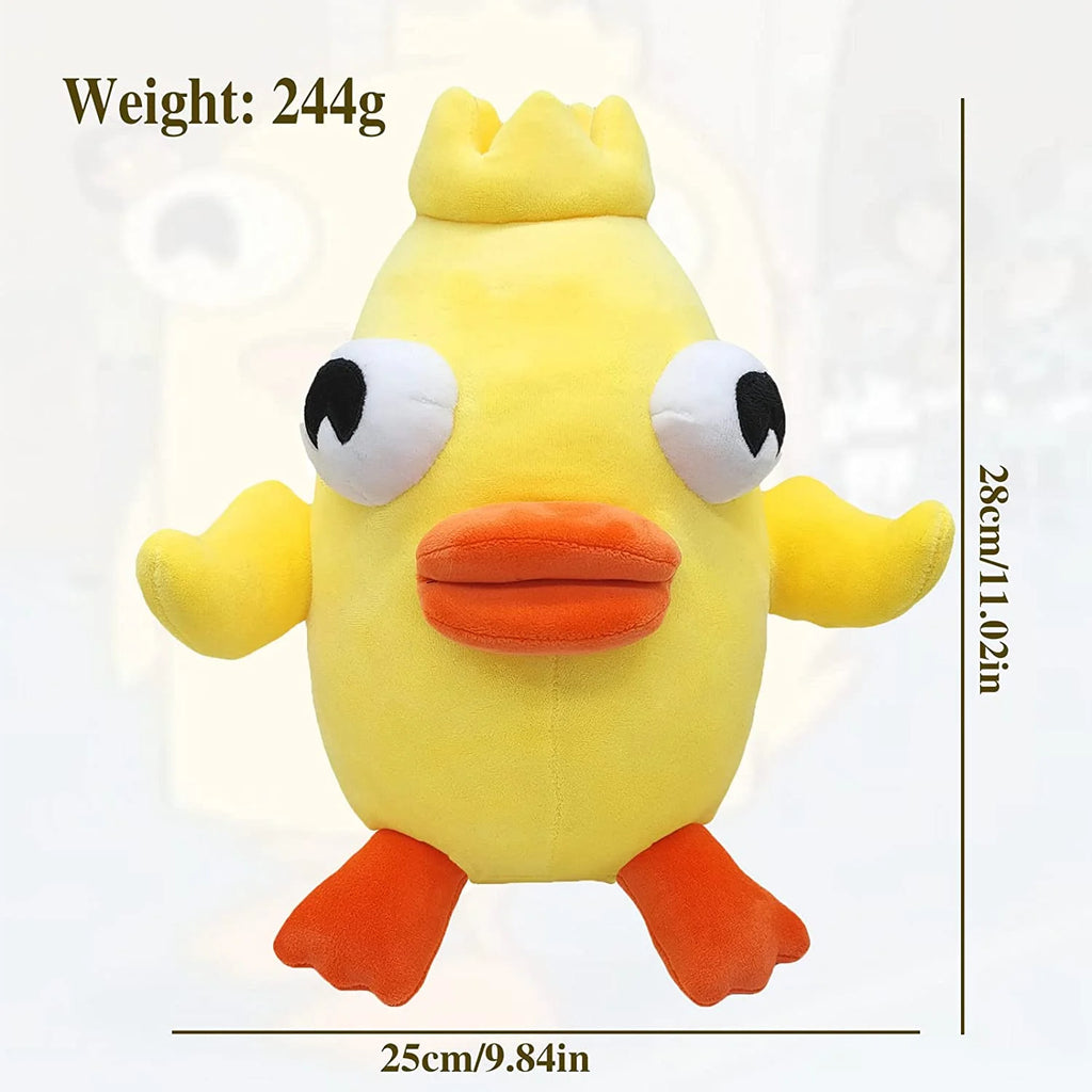 Peach Duck Plush Toy Doll E13048