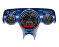 Analog Gauges System Black Alloy Red Kit W10918