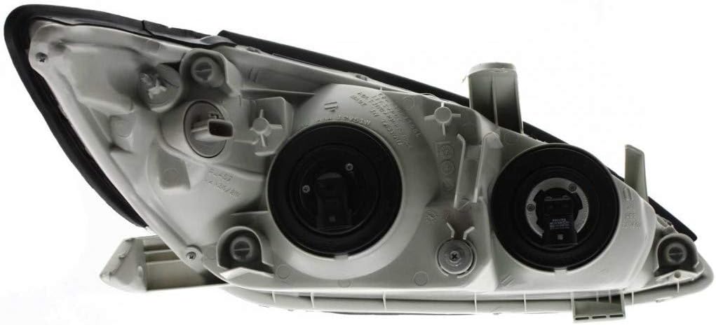 Driver Side Headlight for Toyota Camry 2002 2003 2004 W4984