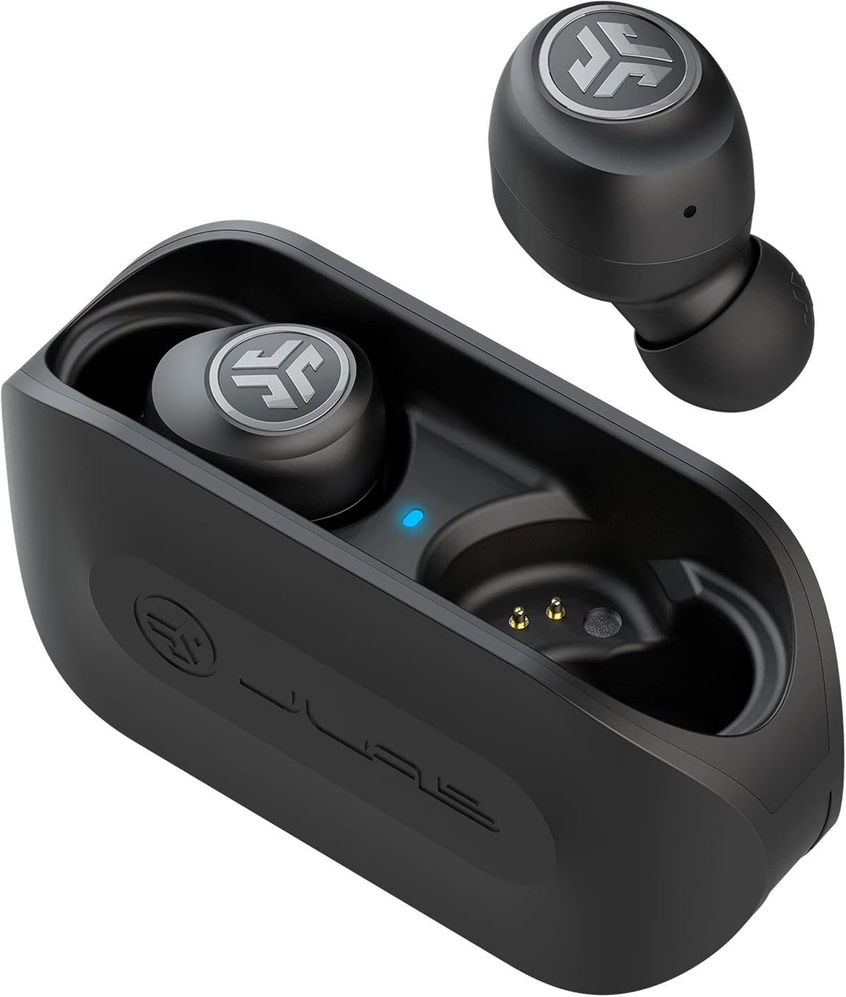 True Wireless Bluetooth Earbuds with Charging Case, Blue, Pack of 2 O528
