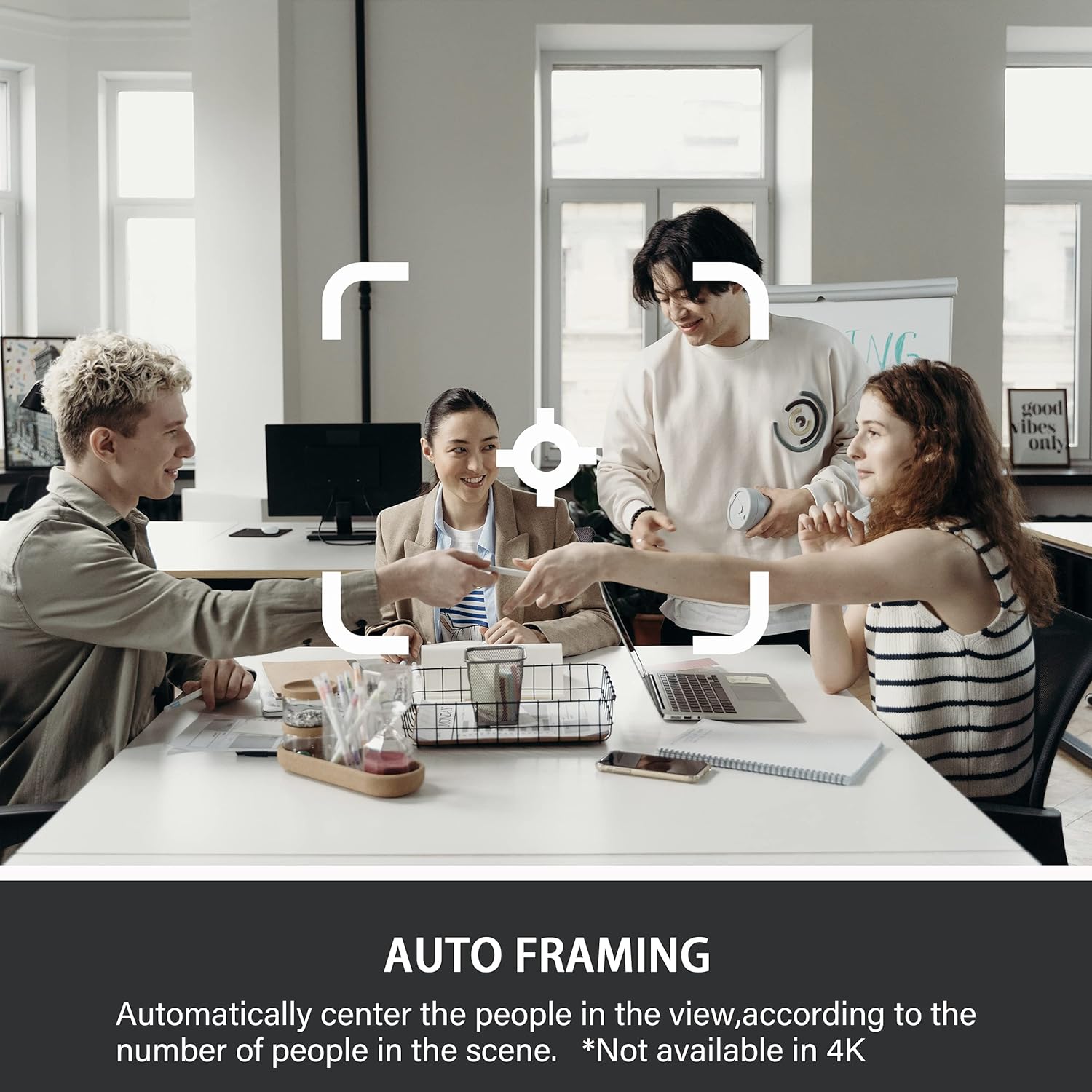 4k Conference Room Camera with Microphone L628