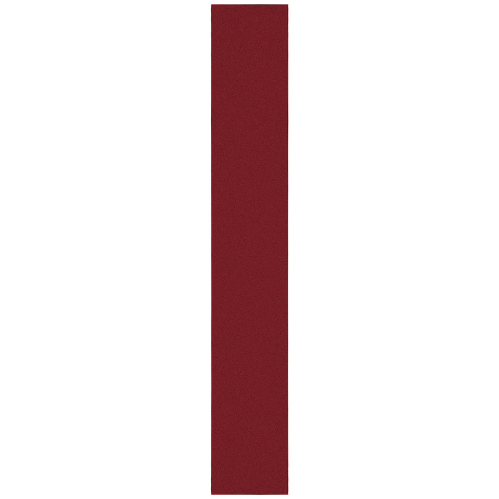 Red Non-Slip Rubberback Runner Rug, 1'10" x 12' L333