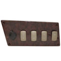Woodgrain Boat Switch Panel Z29684