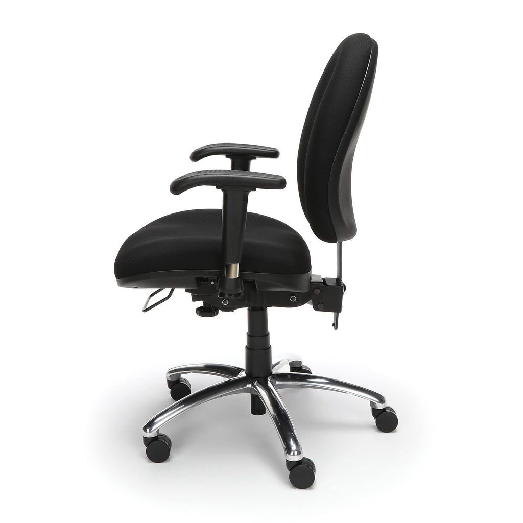 24-Hour Big & Tall Computer Task Chair - Black P525156
