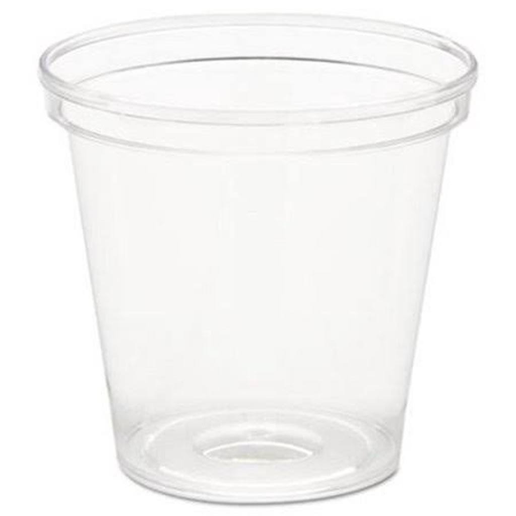 1 oz Clear Plastic Portion Shot Glass L811228