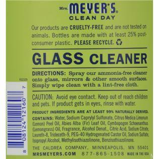 Glass Cleaner - Lemon Verbena - Case of 6 - 24 oz W17132