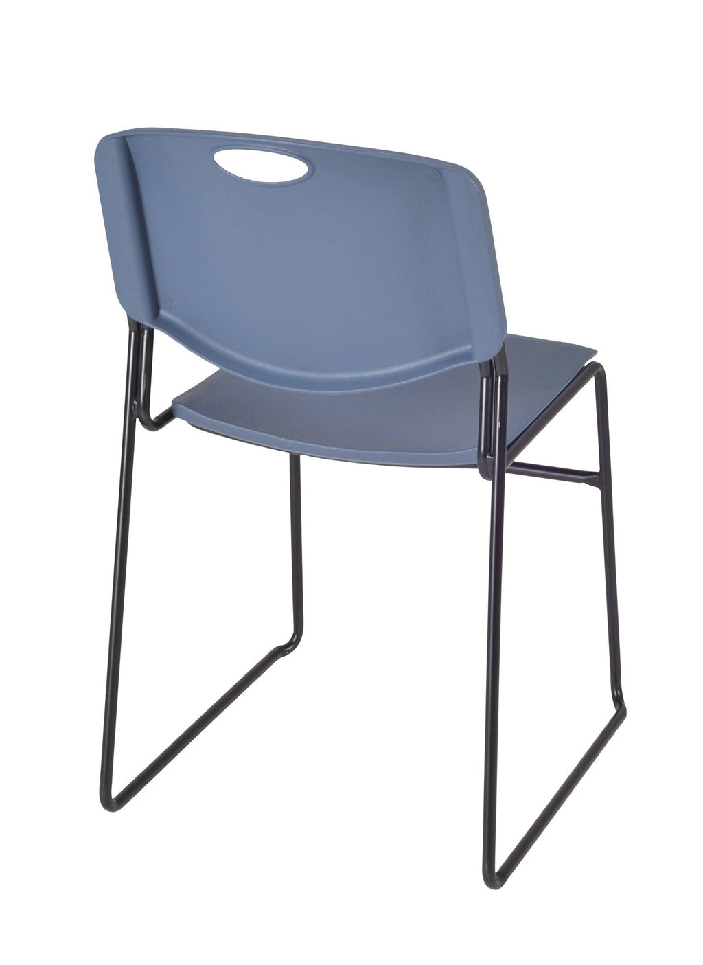 30x22 Square Breakroom Table with 4 Stack Chairs G91944