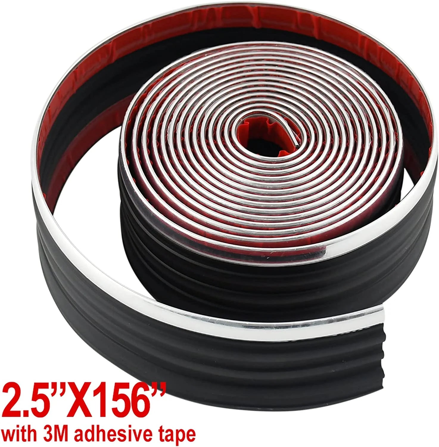 Black & Chrome Body Side Molding R1047