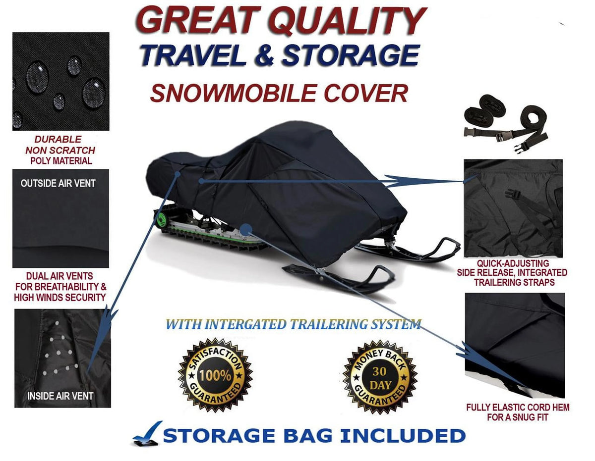 300D Snowmobile Travel and Storage Cover D29945
