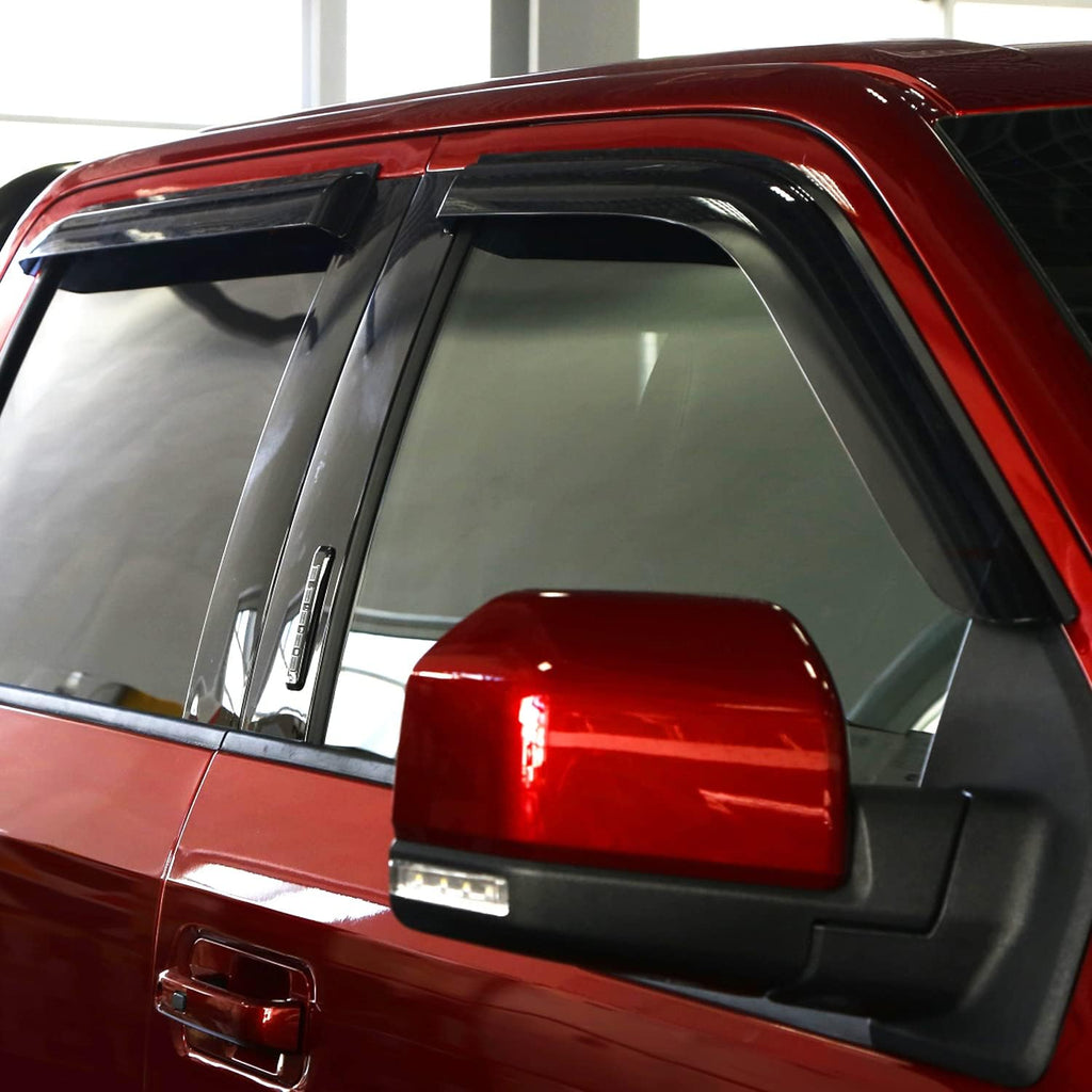 4 Pieces In-Channel Window Deflectors for Trucks V3791