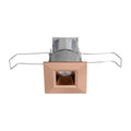 Bronze Mini LED Square Downlight Wet Location 3000K Spot Beam Spread N82459