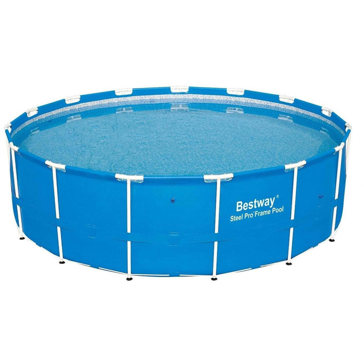 15ft x 48in Steel Pro Frame Above Ground Pool with Cartridge Filter Pump E11809