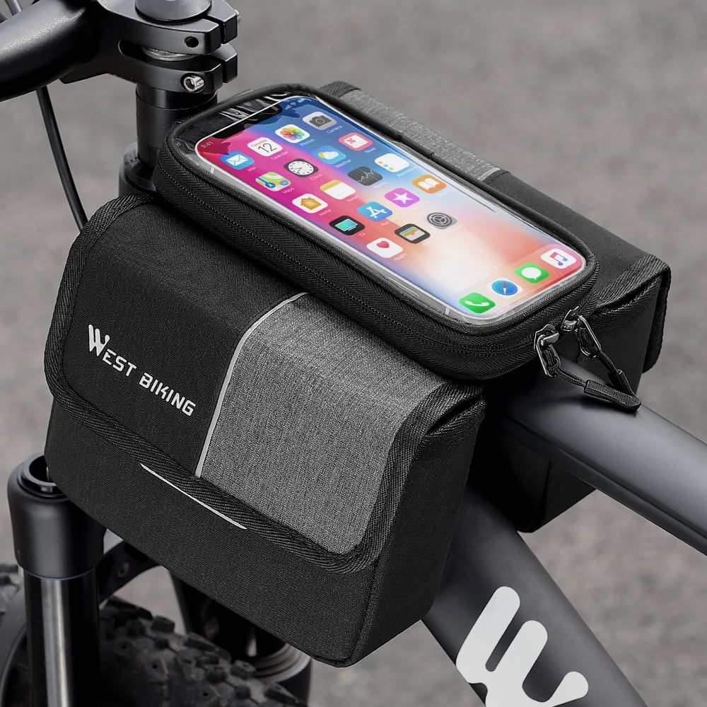 Double Zipper Cycling Bag for Bike Frame R807274