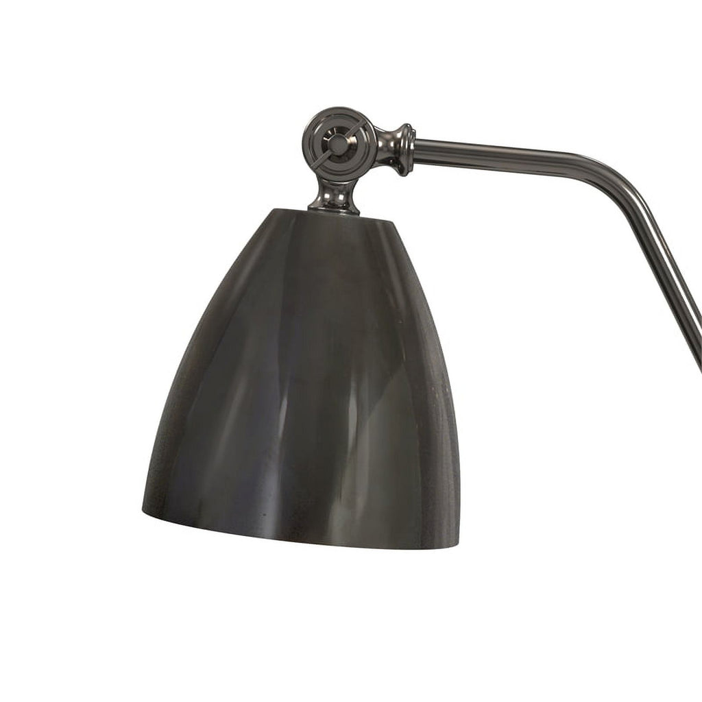 Black Nickel Metal Desk Lamp with Iron Shade Z235