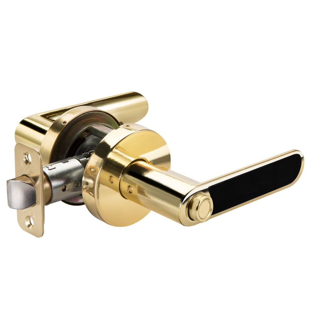Black Inlay Privacy Lock B43887