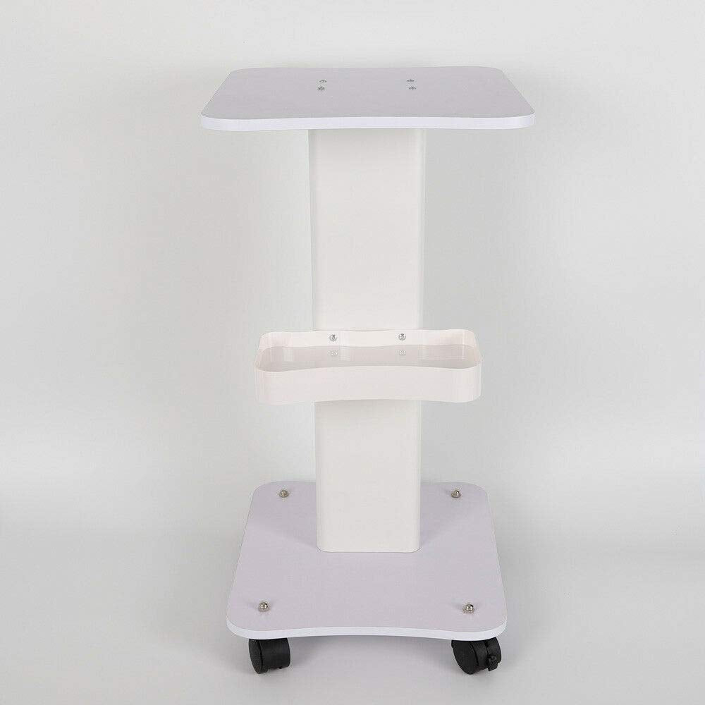 Pack of 2 Rolling Trolley Cart with Storage Tray O478