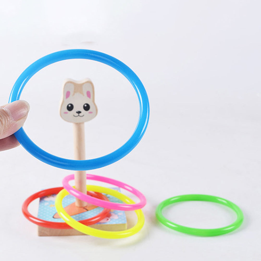Ring Toss Toy Game Wooden Toys M17910