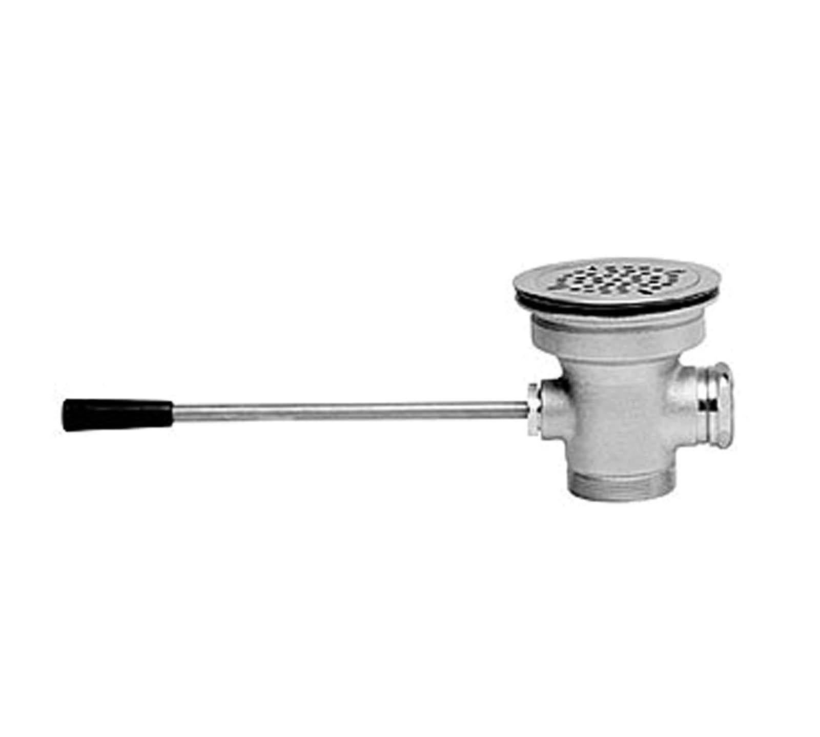 Lever Waste with Strainer and Overflow Plate P22488