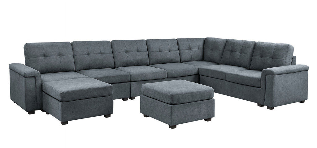 Modular 9-Seater Sectional Sofa Set E151975