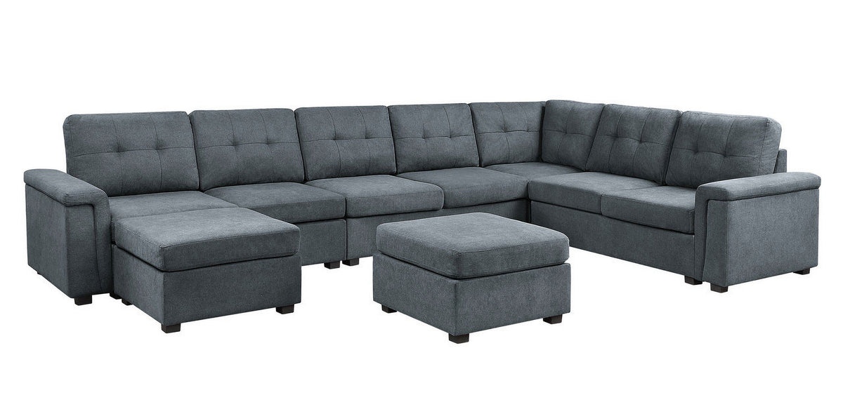 Modular 9-Seater Sectional Sofa Set E151975
