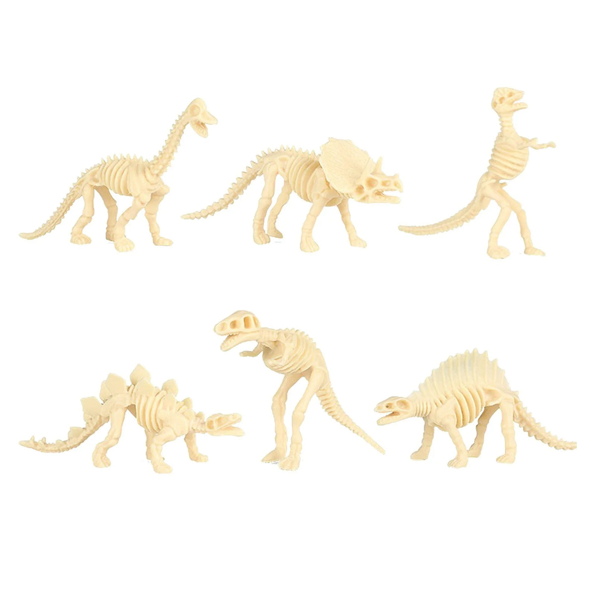Colorful Simulation Dinosaur Fossil Model Ornaments E614590