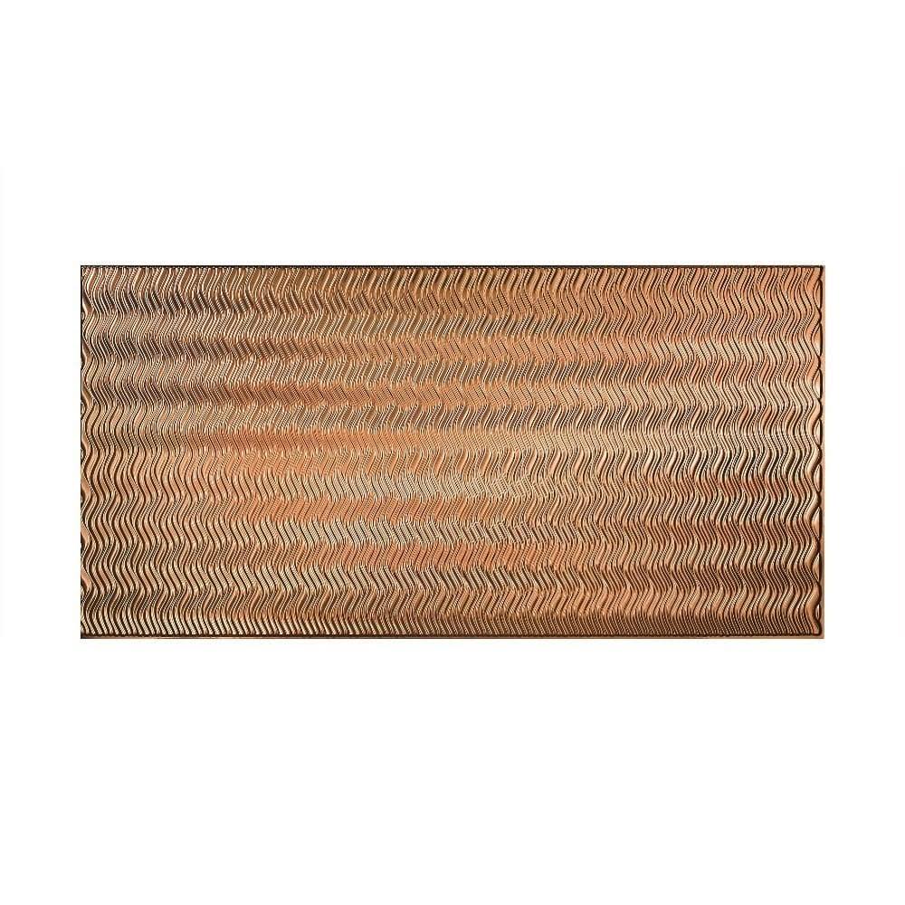 Polished Copper 4 x 8-Foot Wall Panel O380
