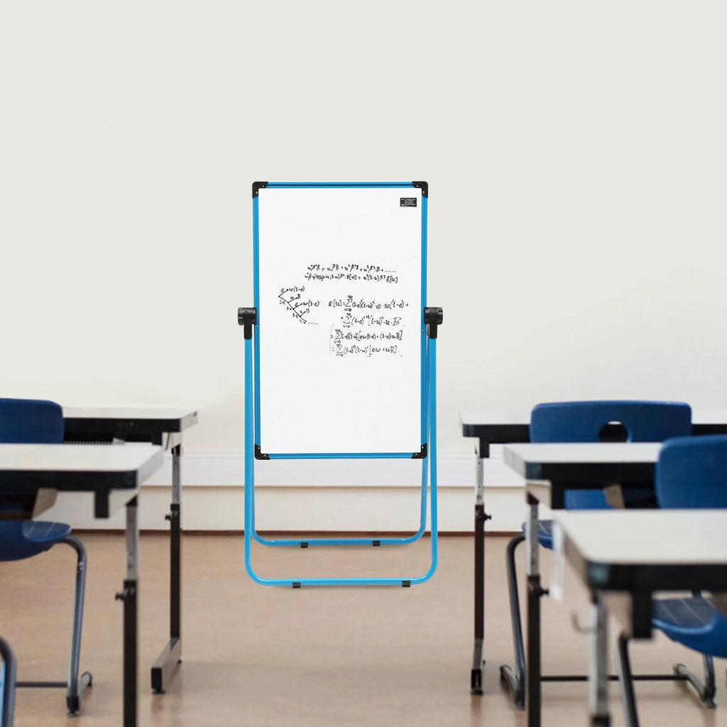 Whiteboard with Stand Magnetic Dry Erase Easel Board 36 x 24 inches Height Adjustable S46999