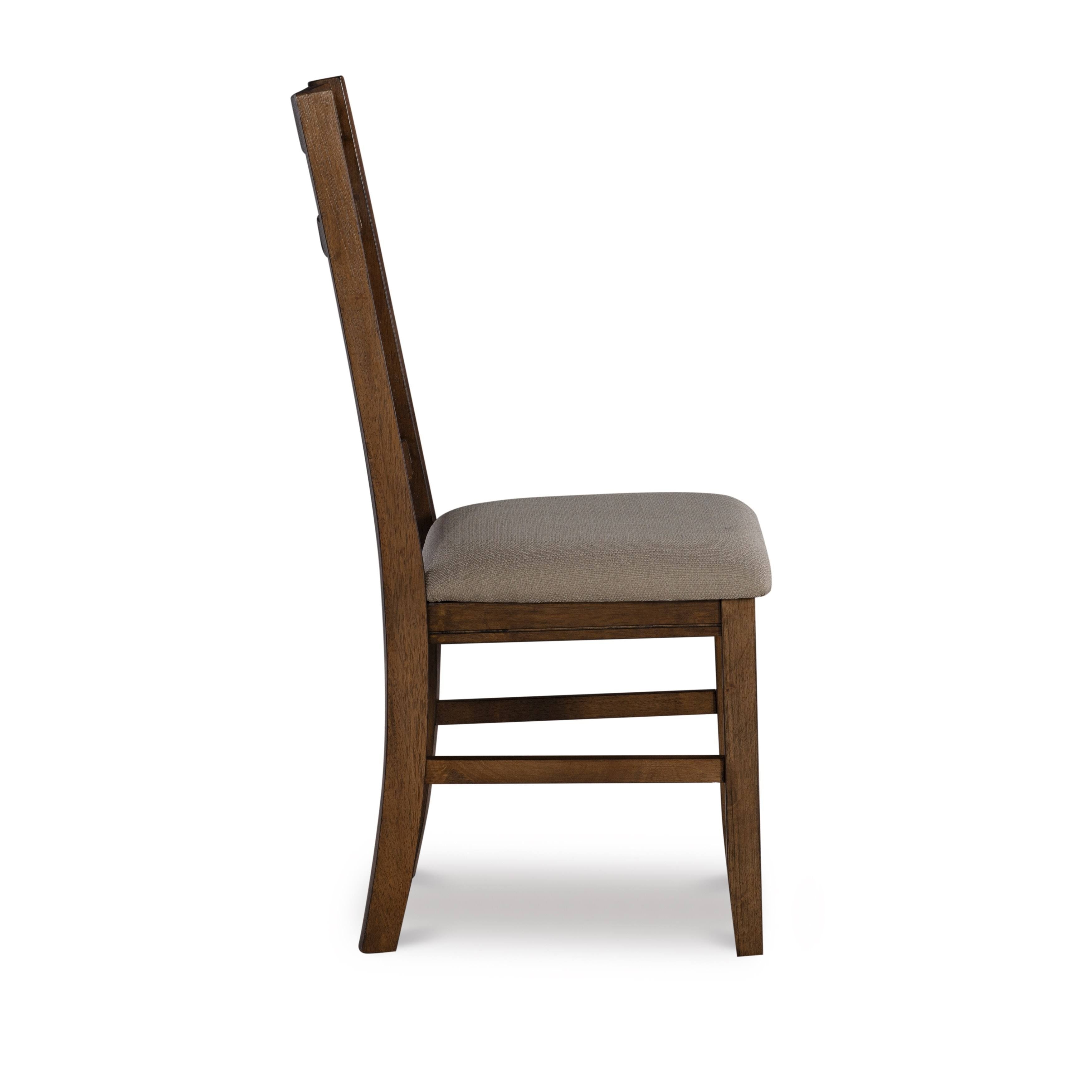 Rustic Farmhouse Dining Chair (Set of 2) Brown G607