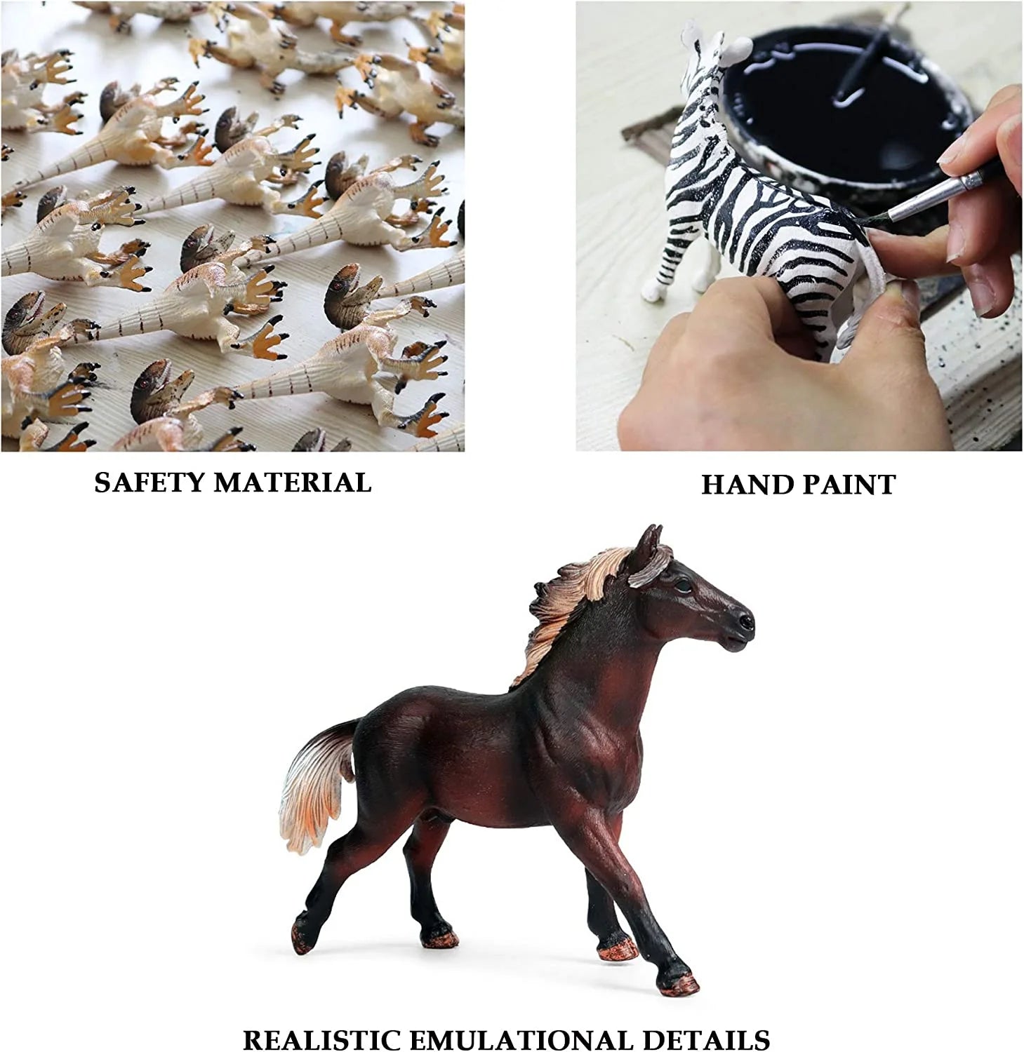 Realistic Horse Figurines Educational Toy D99594