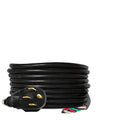 25-ft 50-Amp Extension Power Cord L14-50P to Bare Cut Live Wire 10 AWG 4-prong Plug 125/250V V7924