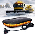 White & Amber COB LED Rooftop Strobe Light Bar with Magnetic Base Y3373