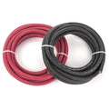 1/0 Gauge 25 Feet Black + Red Welding Cable C513554