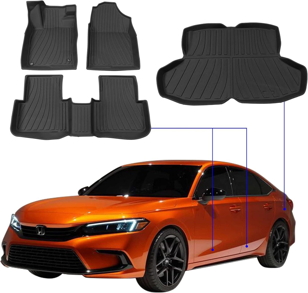 TPE All-Weather Cargo Liner Trunk Mat T3812