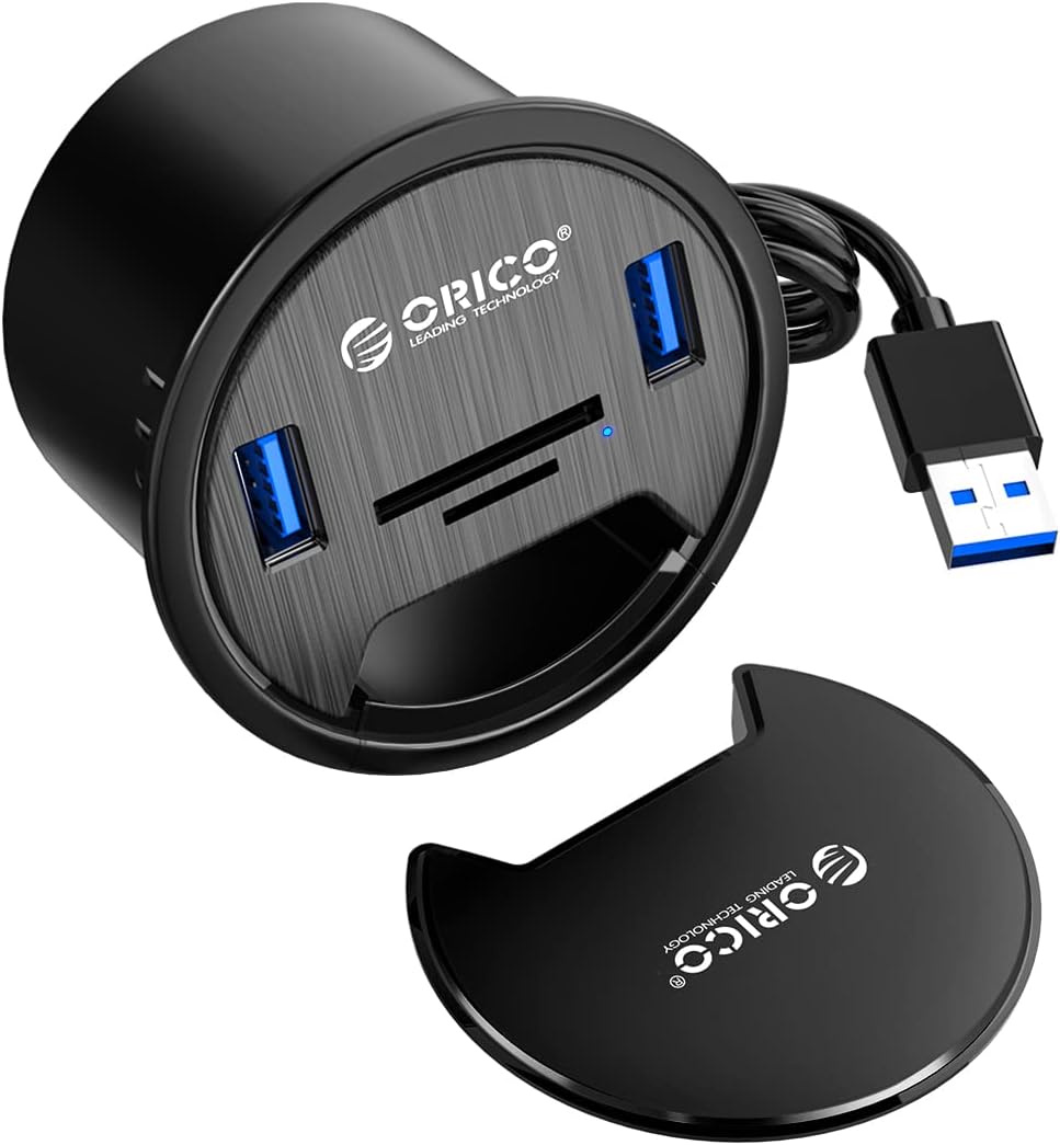 USB 3.0 Hub with SD/TF Card Reader B36910