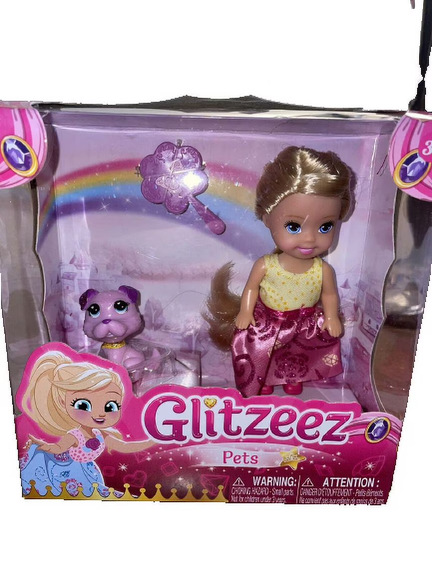 Pets Doll with Purple Pet J74871