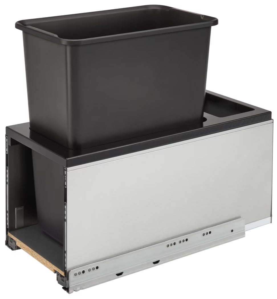 Stainless Steel Pull Out Waste Container Q89171