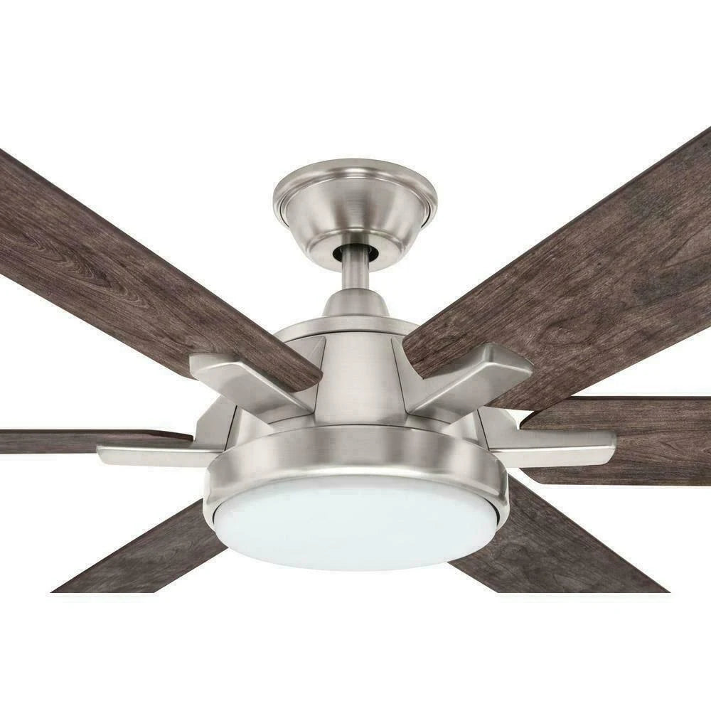 Espresso Bronze LED Ceiling Fan with Light and Remote Control S81706