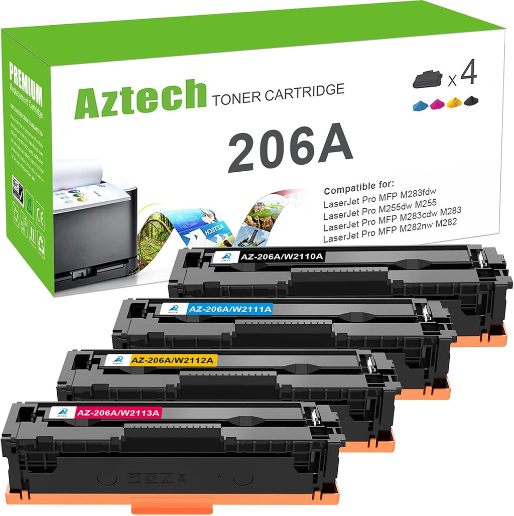 Toner Cartridge 4-Pack Black Cyan Yellow Magenta K555155