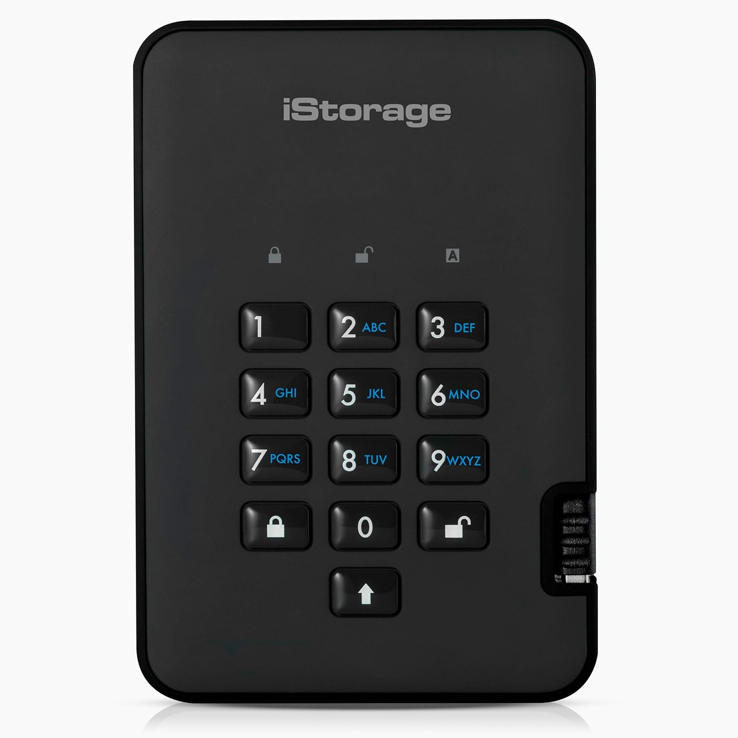 Green Secure Portable Hard Drive W514