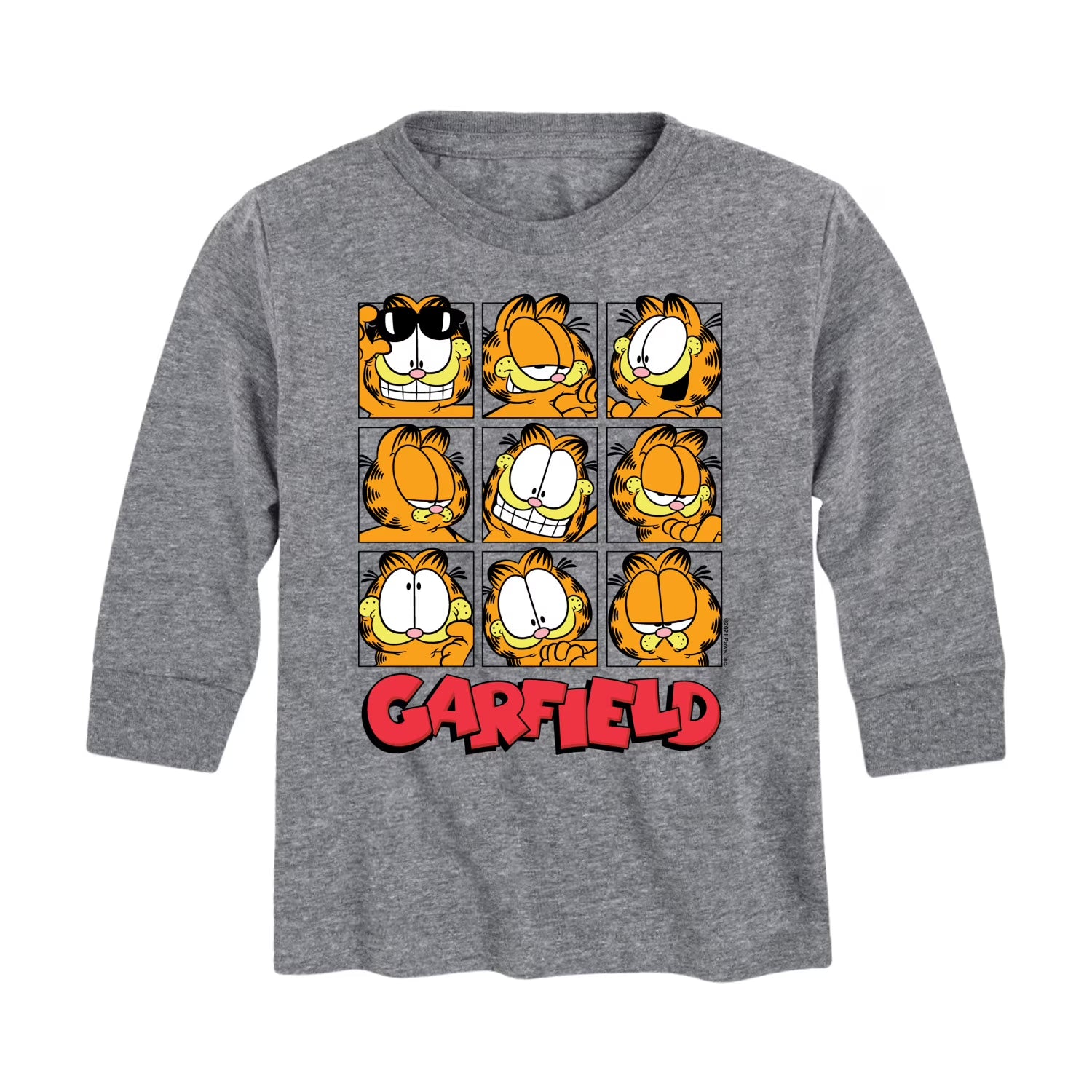 Toddler And Youth Long Sleeve Graphic T-Shirt T7653