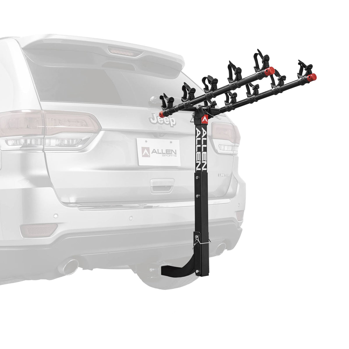 5-Bicycle Hitch Mounted Bike Rack Carrier N53310
