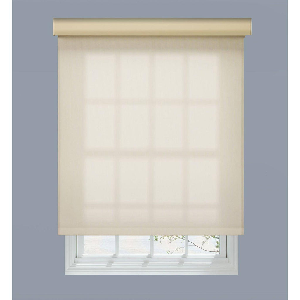 27 W x 78 H Cordless Solar Roller Shade D769
