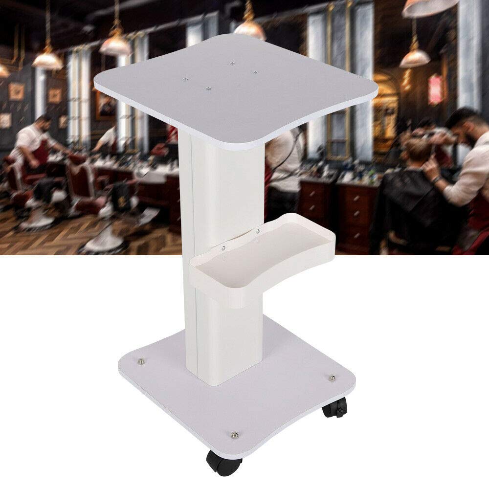 Pack of 2 Rolling Trolley Cart with Storage Tray O478