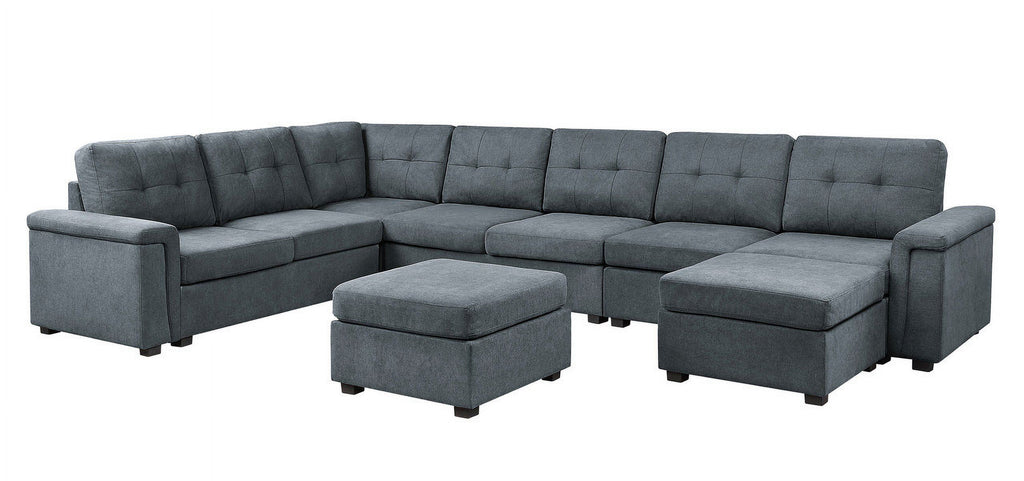 Modular 9-Seater Sectional Sofa Set E151975